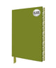 Book cover of: Sage Green Blank Artisan Notebook (Flame Tree Journals). By: Flame Tree Studio