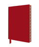Book cover of: Ruby Red Artisan Notebook (Flame Tree Journals). By: Flame Tree Studio