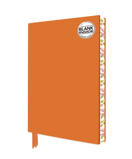 Orange Blank Artisan Notebook (Flame Tree Journals) 9781804178294 Flame Tree Studio