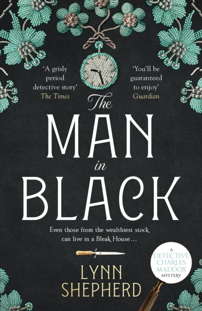 Book cover of: Man in Black. By: Lynn Shepherd