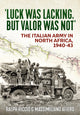 Book cover of: Luck Was Lacking, But Valour Was Not. By: Ralph Riccio