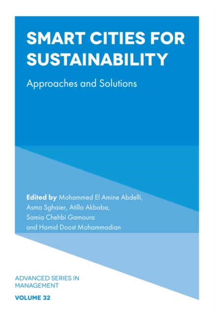 Book cover of: Smart Cities for Sustainability. By: Mohammed El Amine Abdelli
