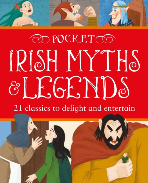 Book cover of: Pocket Irish Myths and Legends. By: Gill Books