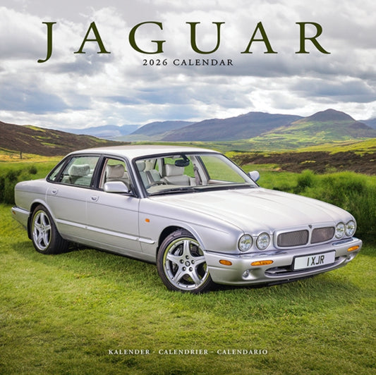 Book cover of: Jaguar Calendar 2026  Square Car Wall Calendar - 16 Month