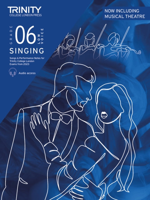 Book cover of: Trinity College London Singing Exam Pieces from 2023 Grade 6 low voice