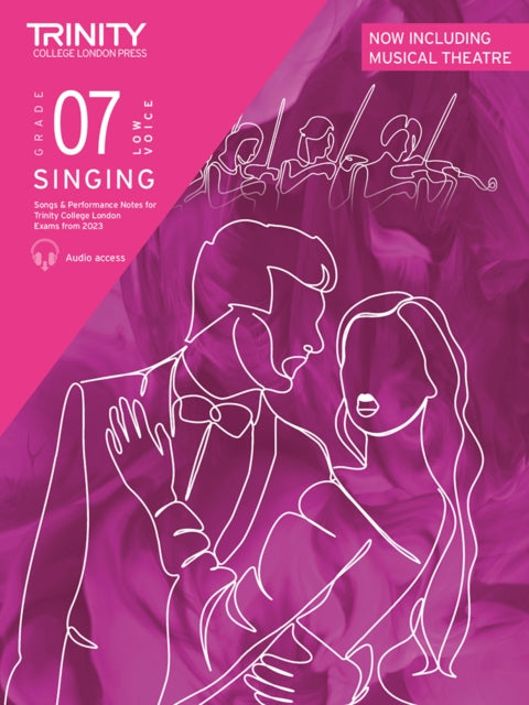 Book cover of: Trinity College London Singing Exam Pieces from 2023 Grade 7 low voice