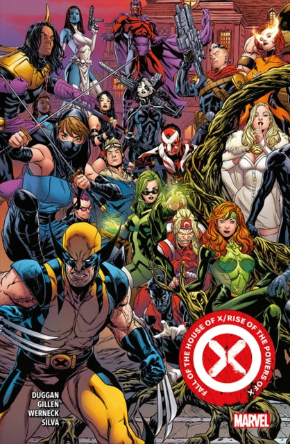 Book cover of: Fall of The House of X/Rise of The Powers of X. By: Gerry Duggan