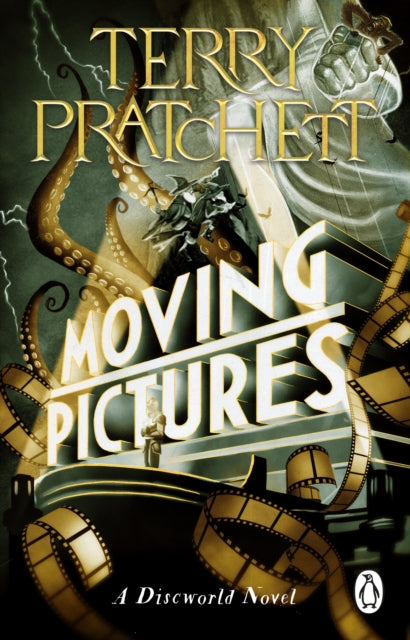 Book cover of: Moving Pictures. By: Terry Pratchett