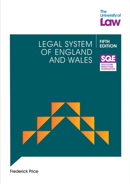 Book cover of: SQE Legal System of England and Wales 5e