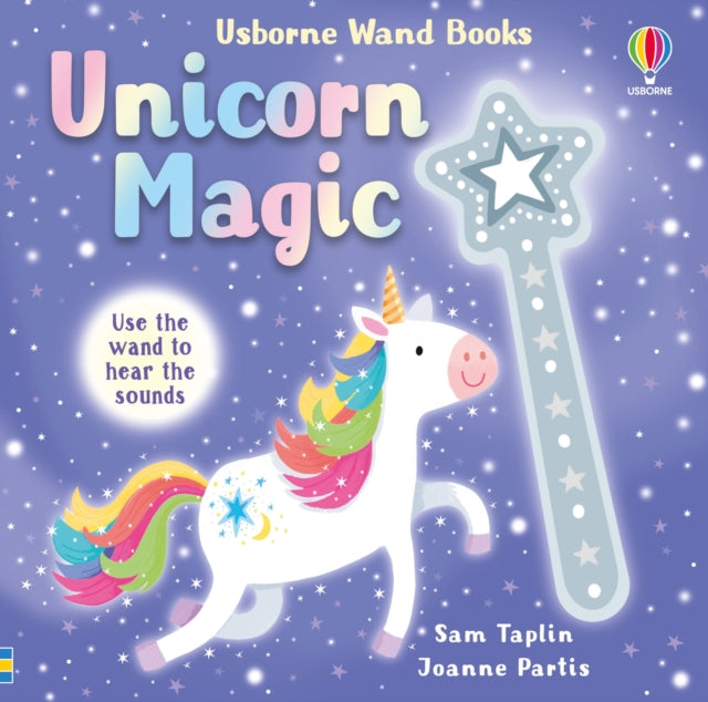 Book cover of: Wand Books: Unicorn Magic. By: TAPLIN, SAM