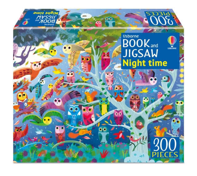 Book cover of: Usborne Book and Jigsaw Night time. By: ROBSON, KIRSTEEN