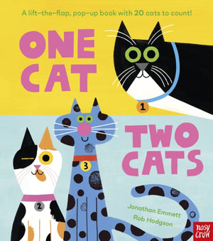 One Cat, Two Cats, A lift-the-flap, pop-up book with 20 cats to count!