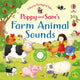 Book cover of: Poppy and Sam's Farm Animal Sounds. By: Sam Taplin