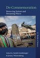 Book cover of: De-Commemoration. By: Sarah Gensburger