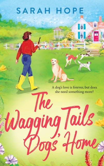 Book cover of: Wagging Tails in the Cornish Village. By: Sarah Hope