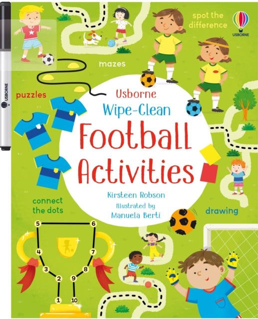 Book cover of: Wipe-Clean Football Activities