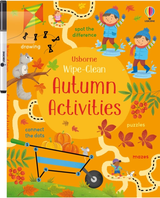 Book cover of: Wipe-Clean Autumn Activities