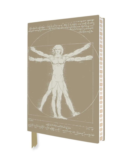 Da Vinci: Vitruvian Man Artisan Art Notebook (Flame Tree Journals) 9781835621899 Flame Tree Studio