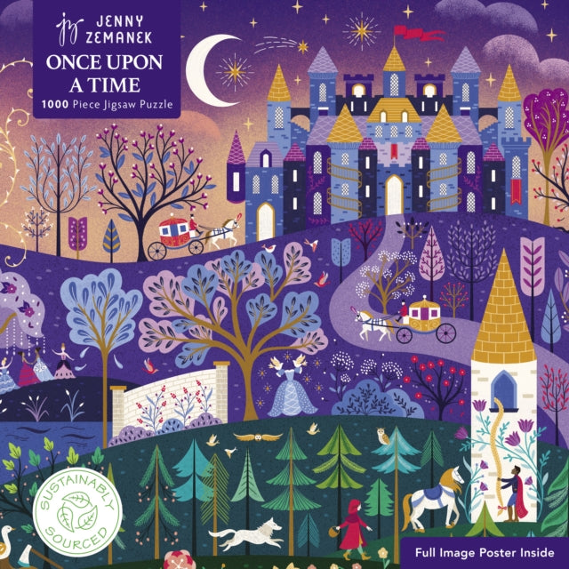 Book cover of: Adult Sustainable Jigsaw Puzzle Jenny Zemanek: Once Upon a Time
