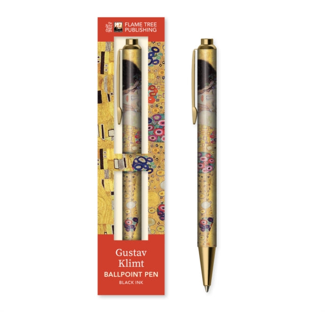 Book cover of: Gustav Klimt: The Kiss Boxed Decorative Ballpoint Pen