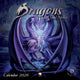 Book cover of: Dragons by Anne Stokes Wall Calendar 2026 (Art Calendar)