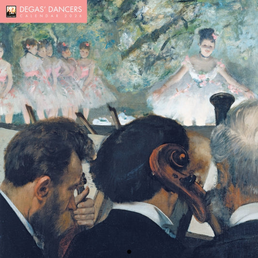 Book cover of: Degas' Dancers Wall Calendar 2026 (Art Calendar)