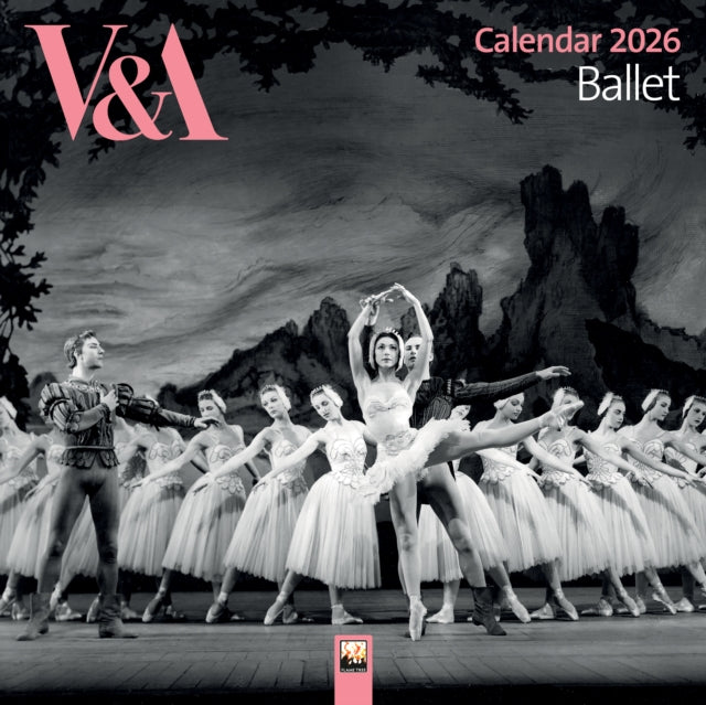 Book cover of: V&A: Ballet Wall Calendar 2026 (Art Calendar)
