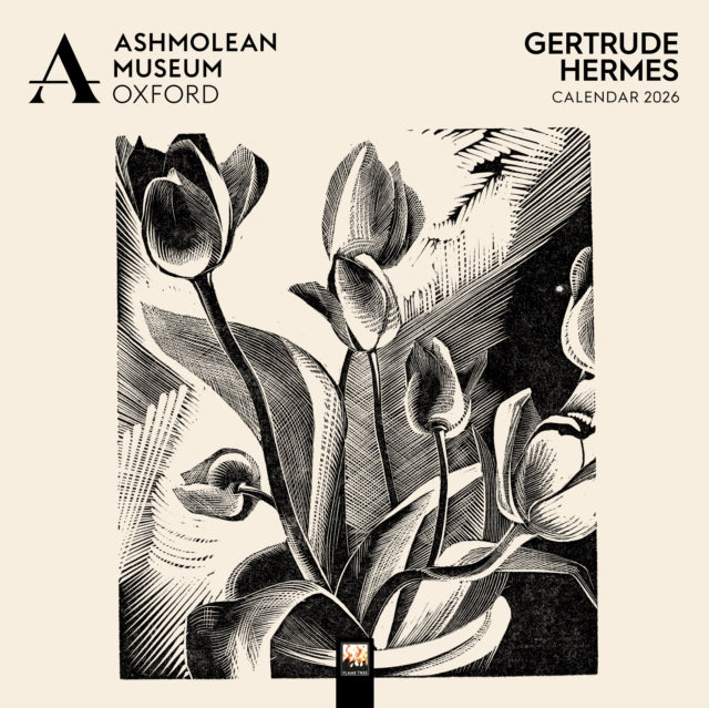 Book cover of: Ashmolean Museum: Gertrude Hermes Wall Calendar 2026 (Art Calendar)