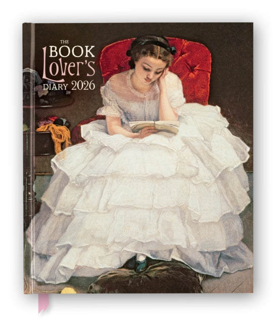 Book cover of: Book Lover's Diary 2026 Desk Diary Planner - Week to View, Illustrated throughout