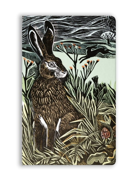 Book cover of: Angela Harding: Hidden Hares (Soft Touch Journal)