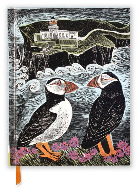 Book cover of: Angela Harding: Fair Isle Puffins (Blank Sketch Book)