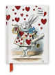 Book cover of: Alice's Adventures in Wonderland: White Rabbit (Foiled Blank Journal)