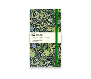 William Morris: Seaweed Flame Tree Sticky Notes Folder