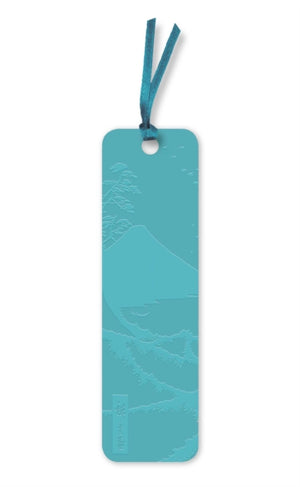 Utagawa Hiroshige: Sea at Satta Artisan Art Vegan Leather Bookmarks (pack of 10)