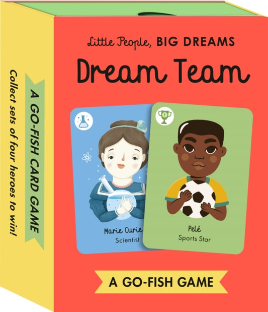 Little People, BIG DREAMS Card Game: Dream Team, A Go-Fish Card Game 9781836001645 VEGARA, MARIA ISABEL