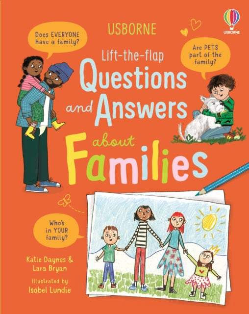 Book cover of: Lift-the-flap Questions and Answers about Families. By: DAYNES, KATIE