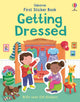 Book cover of: First Sticker Book Getting Dressed