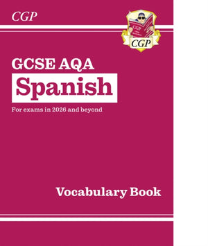 New GCSE Spanish AQA Vocabulary Book (for exams from 2026)
