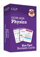 Book cover of: New GCSE Physics AQA Key Fact Revision Cards - Summary cards for quick revision