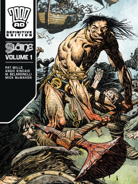 Slaine - The Definitive Edition, volume 1 9781837864638 Pat Mills