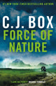 Book cover of: Force of Nature. By: C. J. Box