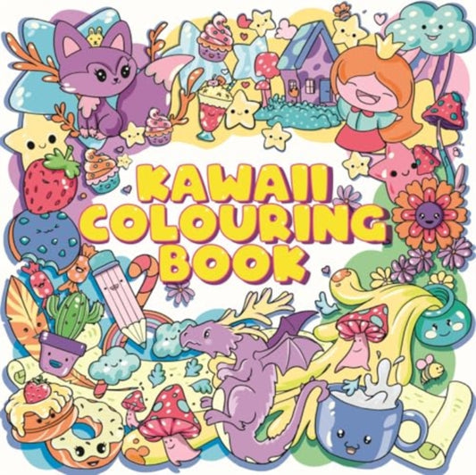 Book cover of: Kawaii Colouring Book