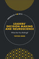 Book cover of: Leaders’ Decision Making and Neuroscience. By: Yinying Wang