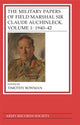 Book cover of: Military Papers of Field Marshal Sir Claude Auchinleck, Volume 1: 1940-42. By: T. Bowman
