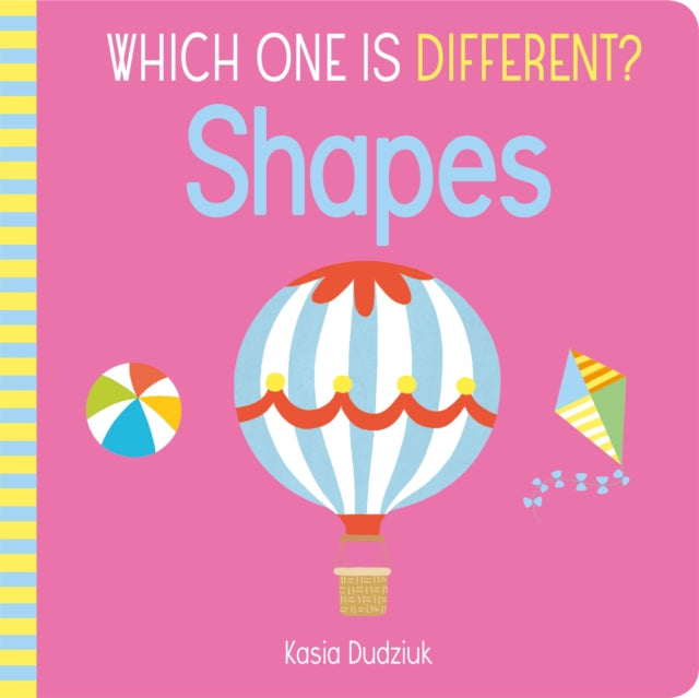 Book cover of: Which One Is Different? Shapes. By: Kasia Dudziuk