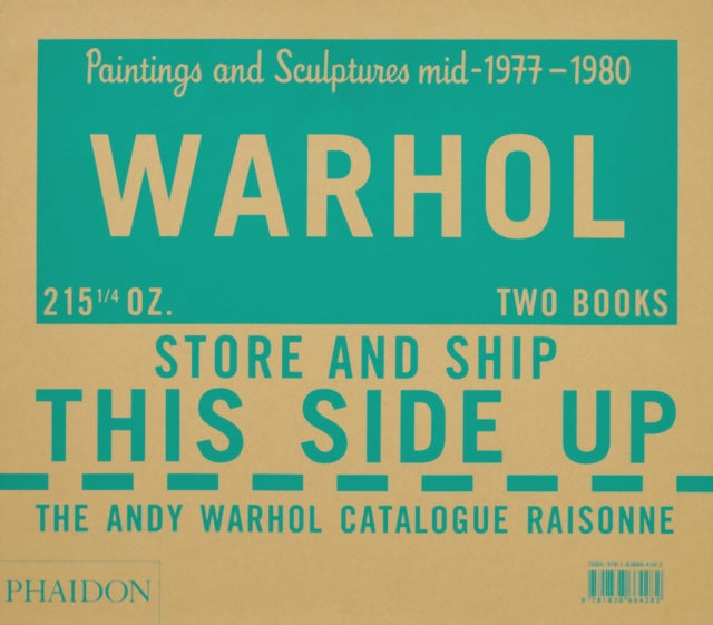 Andy Warhol Catalogue Raisonne, Paintings and Sculptures mid-1977-1980 (Volume 6) 9781838664282 The Andy Warhol Foundation