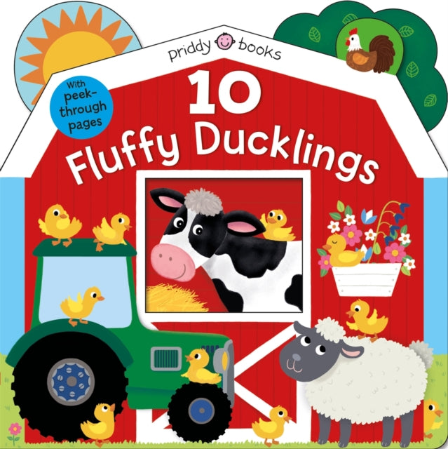 Book cover of: 10 Fluffy Ducklings. By: Holly Price