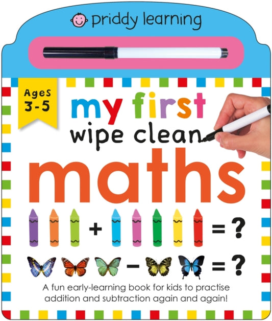 Book cover of: My First Wipe Clean Maths. By: Roger Priddy