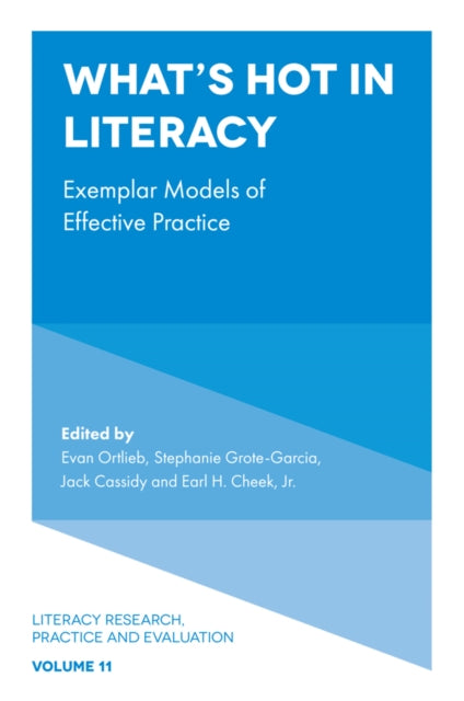 Book cover of: What’s Hot in Literacy. By: Evan Ortlieb