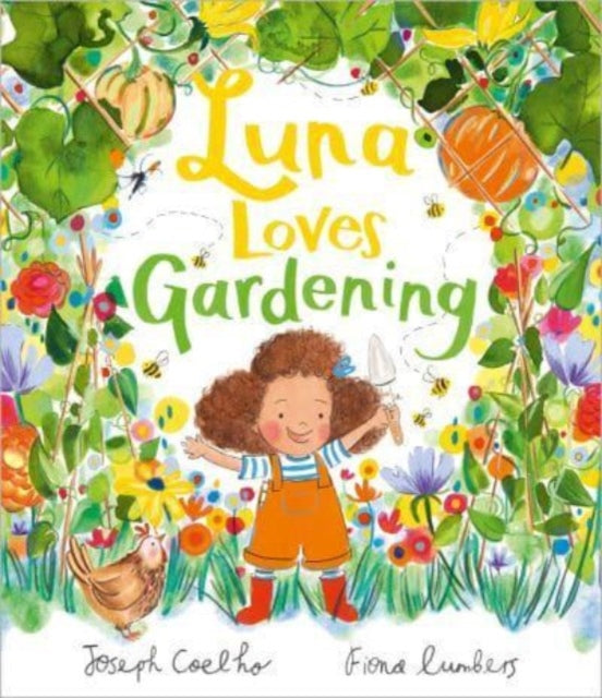 Book cover of: Luna Loves Gardening. By: Fiona Lumbers